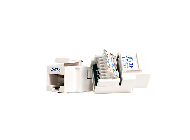 ICM - HIP Cat5 kontakt for RJ45 Keystone, passer PHS wallplate